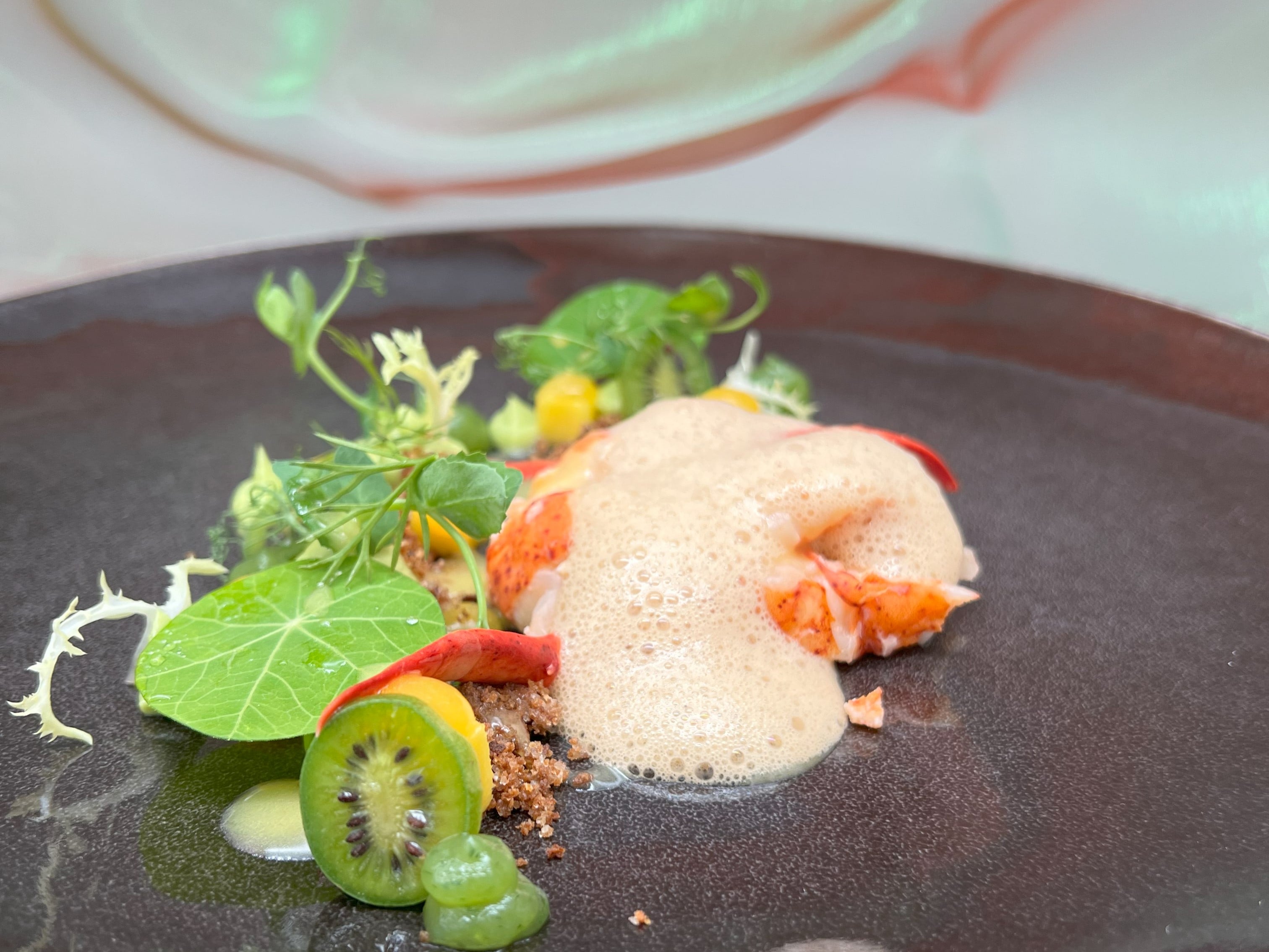 Garnele an Salatbouqet 